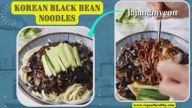 Video thumbnail for Korean Black Bean Noodles