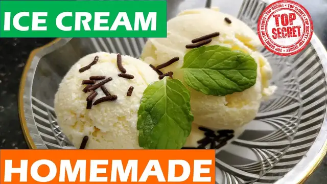 Video thumbnail for Resepi Ice Cream Vanilla Homemade
