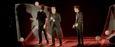 Video thumbnail for Take That & More Perform at the Opening of New Musical THE BAND