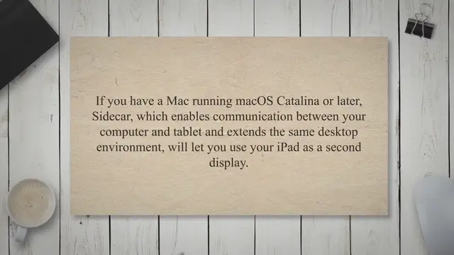 Video thumbnail for Can My iPad be a Second Monitor?