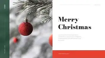 Video thumbnail for Christmas Google Slides Theme and PowerPoint Template Free Download. Merry Christmas!