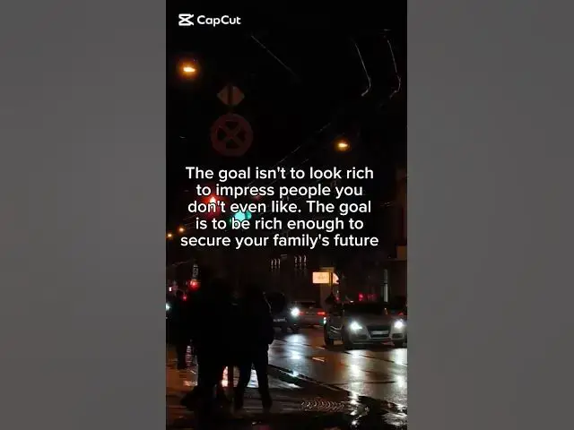 Video thumbnail for The goal is to be rich enough to secure your family’s future. It starts with you. 💼🌧️#motivation