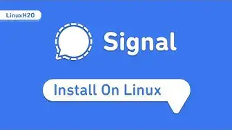 'Video thumbnail for Install Signal desktop client on any Linux distro | 2022'