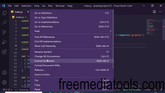 Video thumbnail for Build a GraphQL Server CRUD API in Node.js and Express Using Express-GraphQL Library Full Project