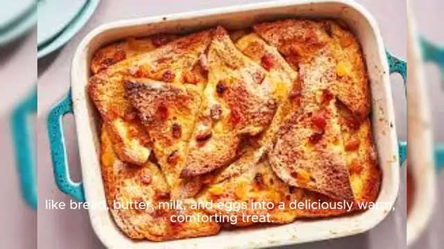 Video thumbnail for Bread and Butter Pudding  Recipe