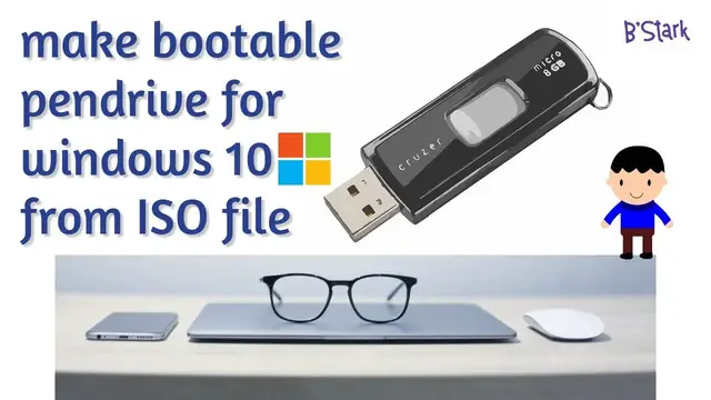 Video thumbnail for how to make bootable pendrive for windows 10