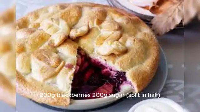 Video thumbnail for Apple and Blackberry Pie-Recipe