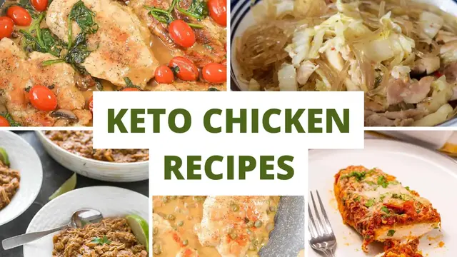 Video thumbnail for keto chicken recipes