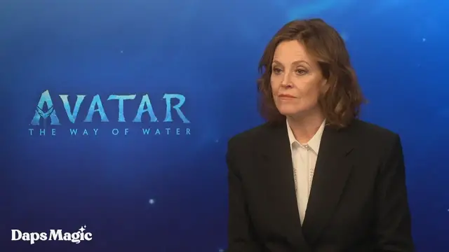 Video thumbnail for Sigourney Weaver Talks Avatar: The Way of Water