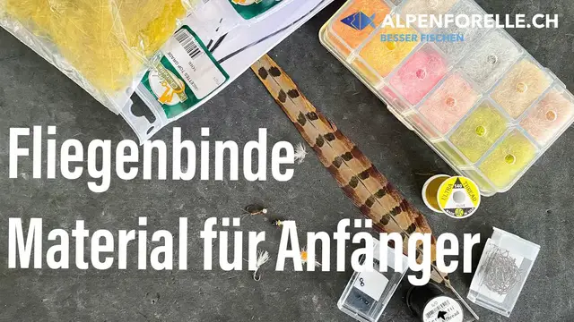 'Video thumbnail for Fliegenbindematerial für Anfänger'