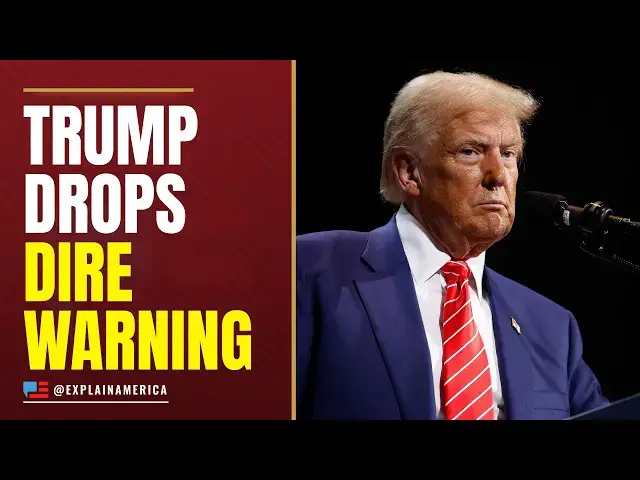 Video thumbnail for CODE RED: Trump Drops Ominous Warning Before Midterms
