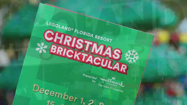 'Video thumbnail for LEGOLAND Florida’s Christmas Bricktacular Event'