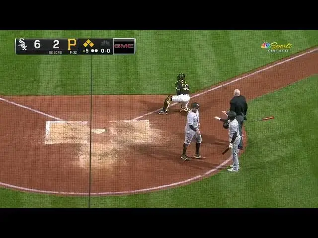 'Video thumbnail for Elvis Andrus DRIVES a RBI Sacrifice-Fly, Scoring Andrew Vaughn! | Chicago White Sox | 4/8/2023'