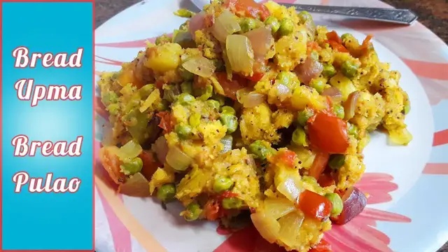 Video thumbnail for Bread Upma | Bread Pulao | Breakfast Recipe