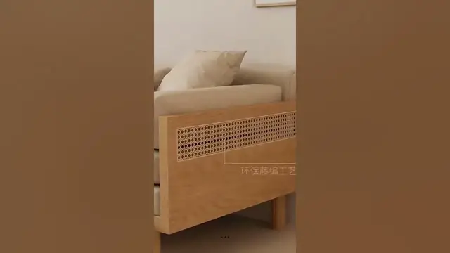 Video thumbnail for Wooden Sofa Bed: Space Saving Solution | Furniture #shorts