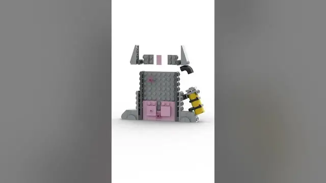 'Video thumbnail for Monsters Inc Door, LEGO Disney Animation. Amazing LEGO MOC'