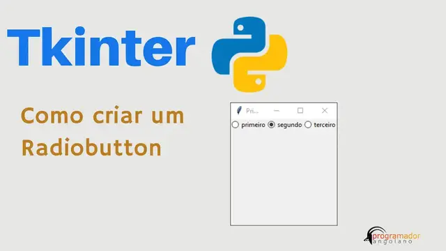 Video thumbnail for Curso Tkinter - Radiobutton #8