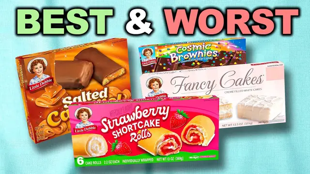 Video thumbnail for The 3 Best And 3 Worst Little Debbie Snack Cakes