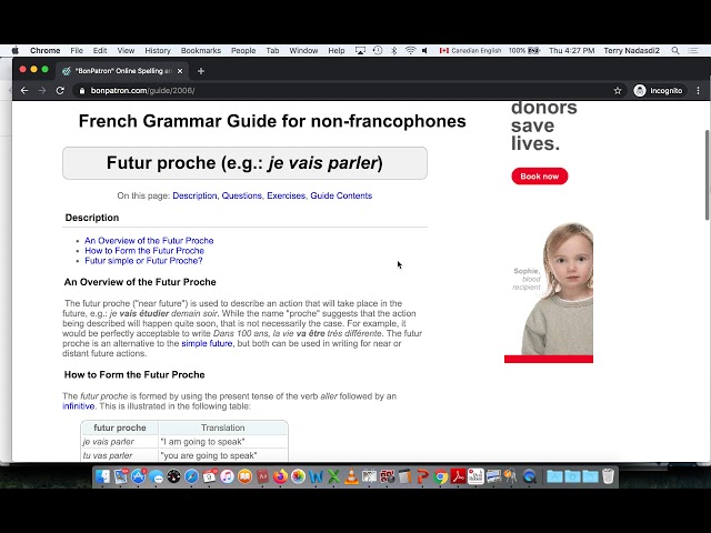 Video thumbnail for futur proche