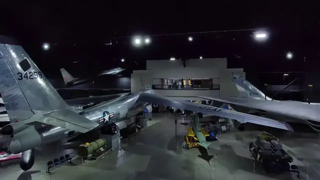 Video thumbnail for Drone Flight National Museum of the U.S. Air Force Cold War Gallery