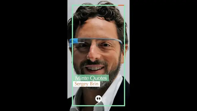 Video thumbnail for Motivational Quotes - Sergey Brin | Mint Quotes #shorts