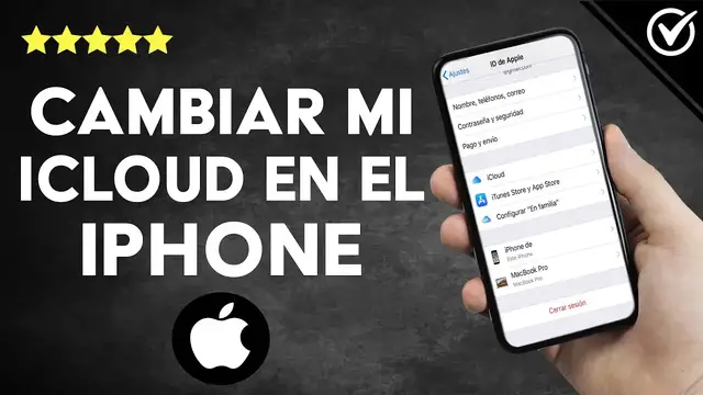 Video thumbnail for ¿Cómo cambiar mi cuenta de ICLOUD en el IPHONE con mi APPLE ID sin perder información?