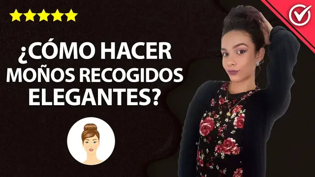 Video thumbnail for Como Hacer Moños o Peinados Recogidos Elegantes - Ideas Sencillas para Hacer en Casa 🙆‍♀️