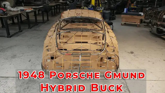Video thumbnail for 1948 Porsche Gmund SL Coupe Hybrid Wireform Buck Update!