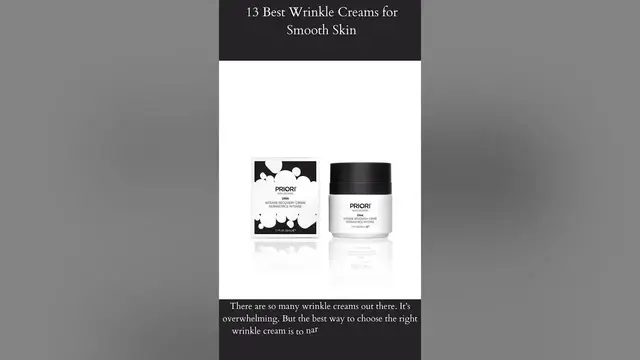 Video thumbnail for 13 Best Wrinkle Creams for Smooth Skin | Priori Skin Intense  Face Cream | Acne Anti-Aging Skin Care