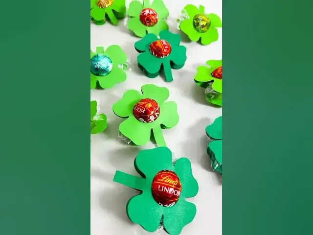 Video thumbnail for 🍀 Gratis Glücksklee Plotterdatei für Lindor Kugeln #plotter #cricut #freebies