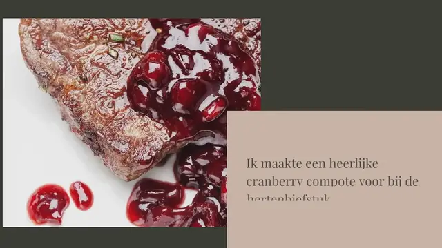 Video thumbnail for Cranberry compote