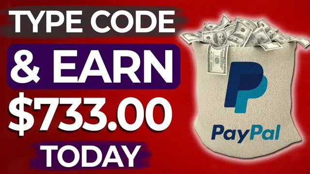 Video thumbnail for Get FREE $733 In PayPal Money Typing Codes | New PayPal Cash Codes