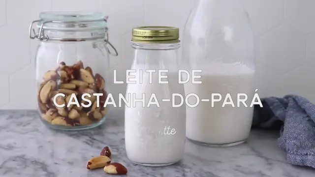 Video thumbnail for Leite de Castanha-do-Pará