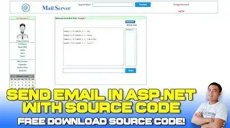 Video thumbnail for Send Email in ASP.Net With Source Code (Free Download) 2022