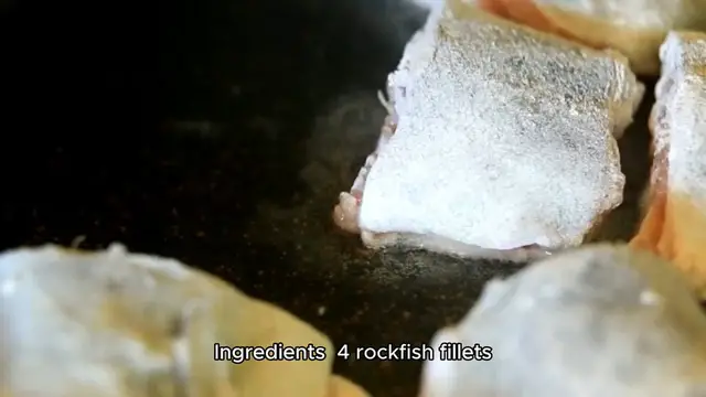 Video thumbnail for Rockfish with Garlic Lemon Butter Sauce