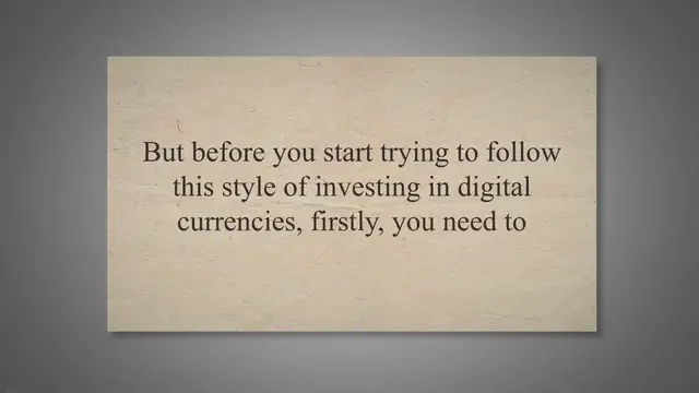 'Video thumbnail for Cryptocurrency Investment: How to Start Investing Safely'