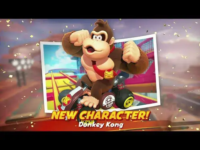 Video thumbnail for Mario Kart World - Grand Prix Mushroom Cup 50cc Cup Winner "Congratulations!" Cutscene | DK Unlocked