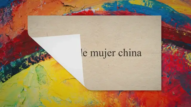 Video thumbnail for Sueño de mujer china