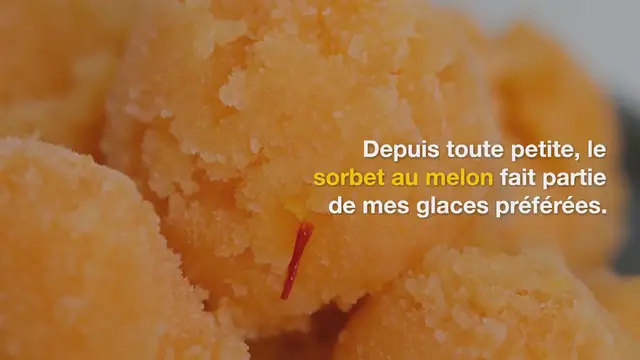 'Video thumbnail for Sorbet au melon facile'
