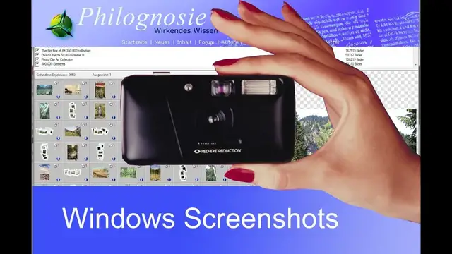 Video thumbnail for Screenshots mit allen Windows-Versionen erstellen