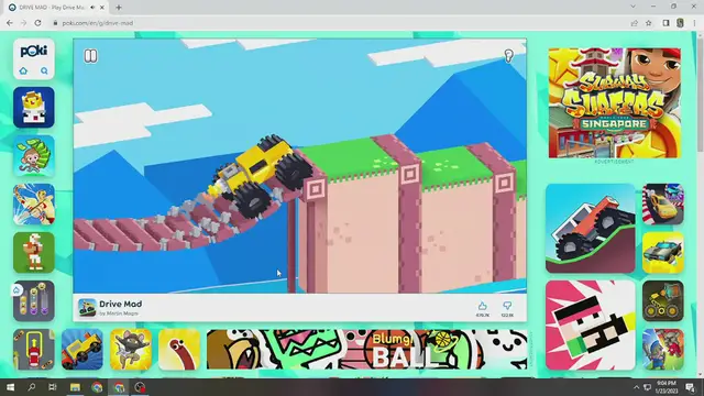 Video thumbnail for drive mad games4fun