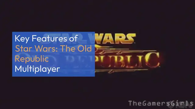Video thumbnail for Multiplayer games on Star Wars: The Old Republic