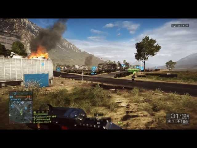 Video thumbnail for Battlefield 4 - Rush on Lancang Dam: Double Kill, VDV Buggy, KA-60 Kasatka (Heli) AAV-7A1 AMTRAC