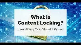 'Video thumbnail for What Is Content Locking? What Is The Best WordPress Plugin for Content Locking?'