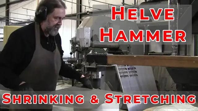 Video thumbnail for Metal Shaping for Beginners: Shrinking with a Helve Hammer