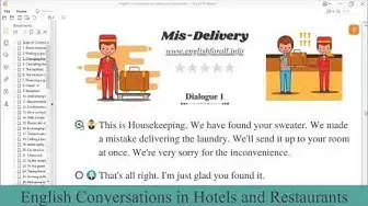Video thumbnail for English Conversation | Mis delivery