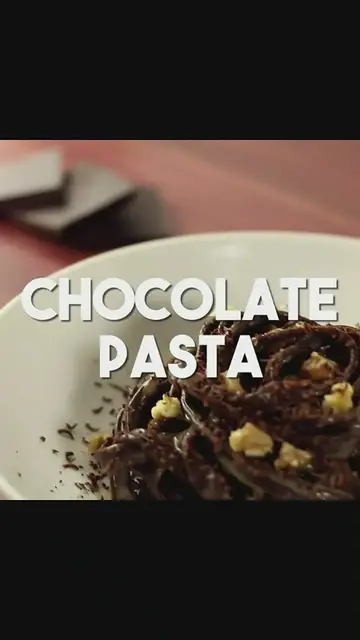 Video thumbnail for Chocolate Pasta
