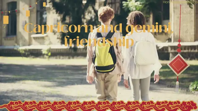 Video thumbnail for Capricorn and gemini, friendship