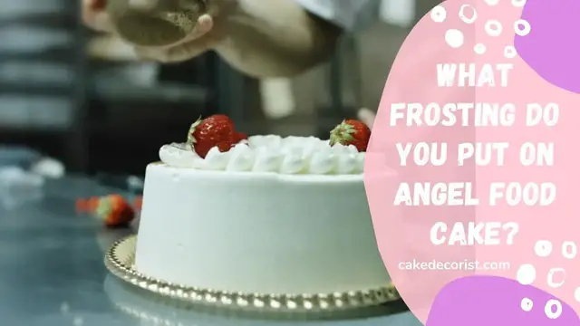 Video thumbnail for What Frosting Do You Put On Angel Food Cake?