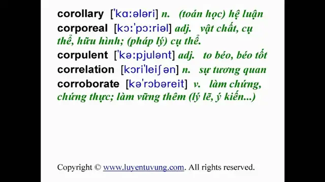 Video thumbnail for Essential Words for the GRE - Lesson 030